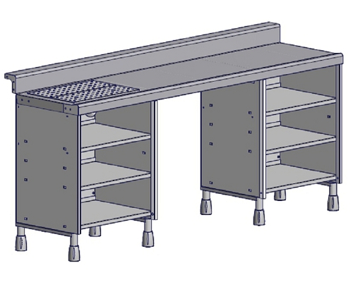 IMC Bartender Bridging Station 2000mm - BZ72/200